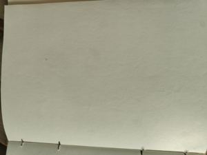 Journal fait à la main à point latéral en cuir uni, à couverture rigide, fil à coudre pour usage personnel et professionnel, avec papier fait main - Product Image 4