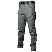 Maßgeschneiderte Farbige Canvas Dark Wash Outdoor Wander-Taktische Cargo-Jogginghose für Herren