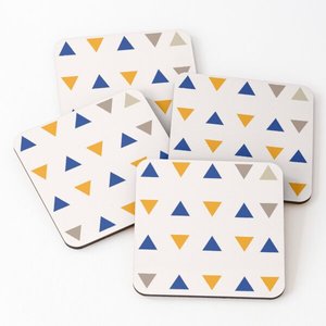 975ไม้มะม่วง/ไม้อะคาเซียกว่าพิมพ์ชาที่ให้บริการจานรองแก้ว4ชิ้นชุด - Product Image 3