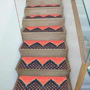 Vintage Floral Printed Rug, Kilim Decor, Washable, Turkish Design,Step Rug - Product Image 3