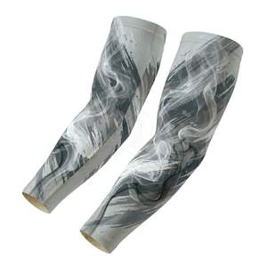 Mangas de Compresión para Brazos con Camuflaje Gris Digital, Alta Elasticidad, Refrigeración, Protección UV, para Senderismo y Pesca - Product Image 6