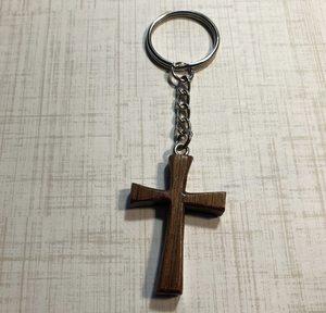 Porte-clés en bois en gros, porte-clés en bois faits à la main pour cadeaux personnalisés en provenance d'Inde - Product Image 5