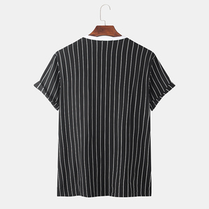 เสื้อยืดคอกลมลายไม้ไผ่น้ำหนักเบาระบายอากาศได้ดีสำหรับ230gsm-320gsm ฟิตเนส100% ออกแบบได้ตามต้องการ - Product Image 4