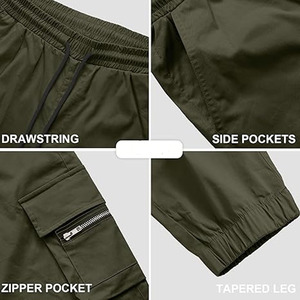 Pantalones informales para hombre, ropa deportiva para hombre, pantalones de chándal ajustados, pantalones de gimnasio, chándales para hombre - Product Image 4