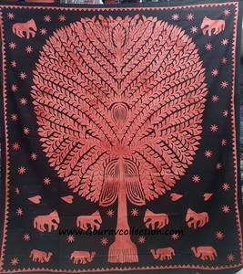 POTLY HORSE TREE PRINT Sábanas con estampado de árbol, tapices decorativos para el hogar, decoraciones colgantes de pared para el hogar y regalos GC-TPDB-288. - Product Image 4