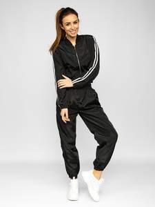Survêtement court pour femmes Coton Polaire Logo personnalisé Survêtement/survêtement Vente en gros Costumes de jogging vierges pour femmes - Product Image 6