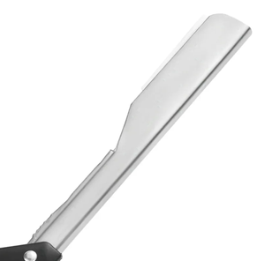 Rasoirs en acier à manche droit Rasoir en acier Rasoir pliant Rasoir en métal à bord vintage pour hommes - Product Image 5