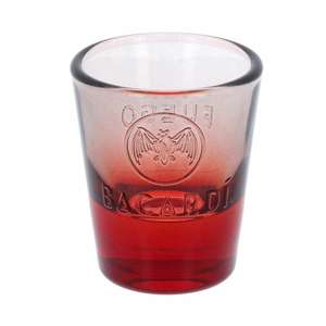 Bacardi แก้วช็อตคลาสสิกชุด6ใบเครื่องล้างจานโลโก้ปรับแต่งได้ปลอดภัยสำหรับวอดก้าสุราไวน์ชาสำหรับบาร์ปาร์ตี้ผับของขวัญ - Product Image 3