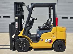 Diesel <b>Forklift</b> Truck 4 Wheel Rubber Tires 2500mm Lift Height 3000mm Lifting Range Engine - Product Image 3