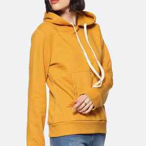 Pull à capuche élégant pour femmes en tissu polaire doux, parfait pour le confort hivernal et la mode de rue quotidienne. - Product Image 5