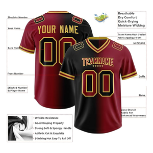 Trending Premium Sports Wear Camiseta de fútbol americano Experiencia para la mejor ropa de fútbol para fanáticos y jugadores - Product Image 3