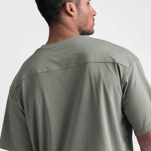 Évacuation de l'humidité hommes course t-shirt léger à séchage rapide t-shirt pour Fitness Gym entraînement en plein air et course - Product Image 2