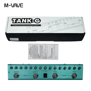 TANK-G pedale <span class=keywords><strong>digitale</strong></span> Multi-effetti per <span class=keywords><strong>chitarra</strong></span> con riverbero, Delay, MOD, AMP e batteria ricaricabile per chitarre elettriche - Product Image 4