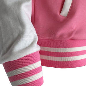 Veste Letterman personnalisée de super qualité pour hommes, design unique avec col montant pour le printemps en taille adulte - Product Image 6