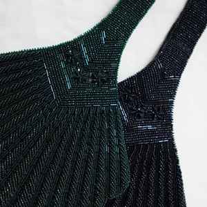 Sac à perles multicolores avec poignée, sac à main, sac à main décontracté, artisanat indien, fait à la main, sac baguette, - Product Image 2