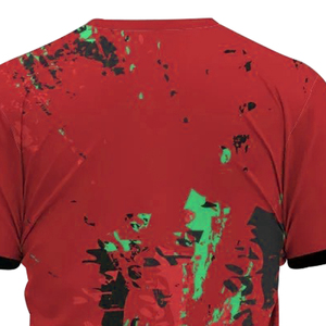 100% Polyester Full Sublimation Soccer Jersey Shirt pour Adultes Coupe Automatisée Football Jersey Tops Football Wear - Product Image 6