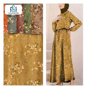 ชุดเดรสผ้าซาตินสแปนเด็กซ์50D ผ้าซาตินเนื้อนุ่มพิมพ์ลายสำหรับผู้หญิงชุดเดรสแฟชั่นผ้าซาตินเนื้อนุ่มสำหรับผู้หญิงชุดเดรสพิมพ์ลายสำหรับตลาดขายส่ง - Product Image 4