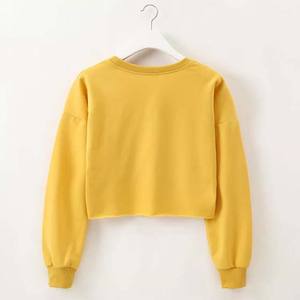 Wholesale 2025 Summer New Fashion Sexy Custom Printing Embroidery Customs Logo Women's Long Sleeve T-shirt Crop <b>Tops</b> - Product Image 2