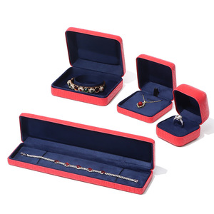 Joyero de Alta Gama con Logotipo Personalizado, Joyero de Cuero PU para Bodas, Estilo Vintage, Organizador de Joyas para Anillos y Pendientes - Product Image 3