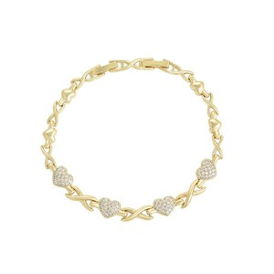 X000452980 xuping gioielli coreano Pop Design romantico a forma di cuore diamante regalo per la <span class=keywords><strong>festa</strong></span> della <span class=keywords><strong>mamma</strong></span> braccialetto - Product Image 1