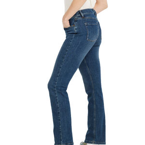 Jeans en Denim pour femmes Vintage pantalon Baggy personnalisé 100% coton coupe ample décontracté mode personnalisé Hip Hop Street Wear lavé à l'acide - Product Image 4