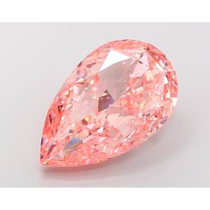 Diamant rose vif fantaisie de 15,06 carats VS2 cultivé en laboratoire - Product Image 1