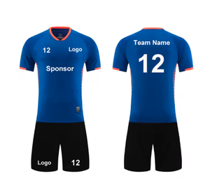 Maillot de football personnalisable en gros, tissu tricoté de haute qualité du Bangladesh, doux et confortable, vêtements de sport décontractés, nom personnalisé - Product Image 6