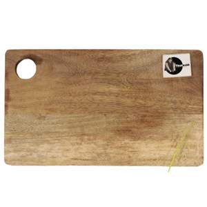 Planche à découper en bois de manguier écologique de qualité supérieure avec trou de suspension de taille personnalisée facile à nettoyer Design traditionnel bas prix fabriqué à la main - Product Image 1