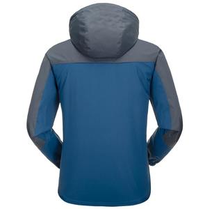 Veste de ski personnalisée pour hommes grande taille Isolation de haute qualité Tissu respirant Zip Up Veste coupe-vent et imperméable pour hommes - Product Image 2