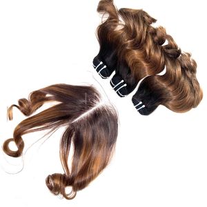 Meilleure qualité bébé ondulé personnalisé couleur faisceaux de 100% cheveux humains vietnamiens avec prix de gros - Product Image 5