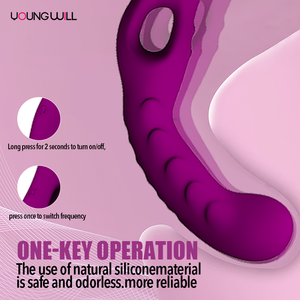 Vibrador de Conejo Profesional a Prueba de Agua, Recargable por USB, Ergonómico, con Base de Anillo para Dedo, Textura Ondulada, Masajeador de Punto <span class=keywords><strong>G</strong></span> - Product Image 4