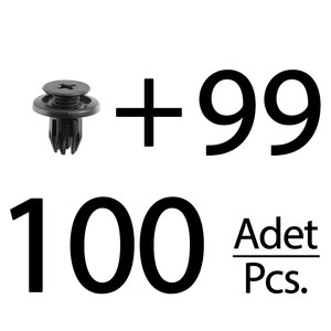คลิปกันชนและฝากระโปรงสำหรับ Opel, Chevrolet, Honda-100ชิ้น - Product Image 1