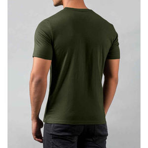 Camiseta de algodón de alta calidad para hombre, camiseta de gran tamaño de peso pesado en blanco, impresión Popular para hombre con logotipo personalizado 2025 - Product Image 2