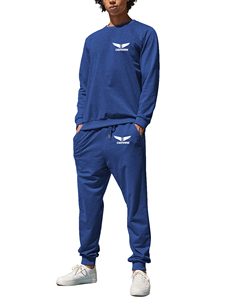 Ensemble de survêtement sportif 2 pièces personnalisé de haute qualité à bas prix, respirant, écologique, séchage rapide, léger, pour homme, hiver - Product Image 1