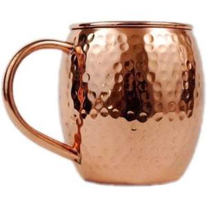 <b>Handmade</b> copper mule <b>mugs</b> with brilliant finish and classic aesthetic perfect for gifting or personal bar setups - Product Image 1
