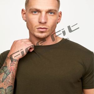 เสื้อยืดคอกลมแขนสั้นสำหรับผู้ชายเสื้อยืดผ้าฝ้ายโพลีเอสเตอร์พิมพ์ลายสำหรับใส่ทั่วไป - Product Image 3