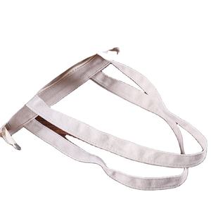 Custom Striped Fashion Canvas <b>Tote</b> <b>Bag</b> Embroidered Cotton Fabric <b>Vintage</b> Genuine Leather Waxed Messenger Luxury Shopping <b>Bag</b> - Product Image 6