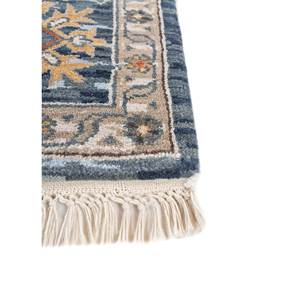 Alfombra de Lana Anudada a Mano Erbe Blue EPR-1508 (Cs-01) con Patrón de Medallón, Alfombra para Sala de Estar de 9x12, Decoración para Pasillo, para Adolescentes, para Uso Doméstico - Product Image 4