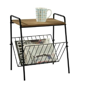 Recién llegado, revistero, estantes de almacenamiento de hierro de Metal negro, revistero, muebles de oficina, hogar, Hotel, Oficina - Product Image 5