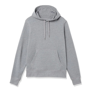 100% Cotton Solid Winter Blank <b>Thick</b> <b>Fleece</b> Heavy Weight Oversized Custom Print Logo Men's Hoodies & Sweatshirts Thermal - Product Image 1