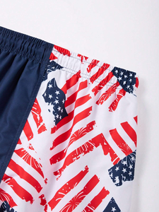 Shorts en maille pour hommes, taille élastique, pour le basketball, la plage, le sport, la course, style streetwear, personnalisables, design de créateur - Product Image 5