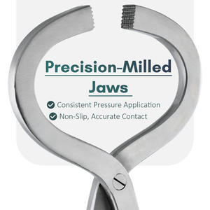 Testeur de sabot de qualité supérieure en acier inoxydable Delta testeur de sabot produits vétérinaires outil de détection d'abcès de sabot robuste 13" - Product Image 3