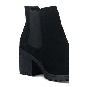 Botines American Rag Morghan con plantilla acolchada y punta redonda para mujer en color negro talla 9M - Product Image 3