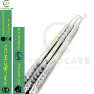 Juego de curetas de hueso quirúrgico Dental de estilo único 2025, fuente de alimentación Manual de excelente calidad, cureta de 2 uds - Product Image 4