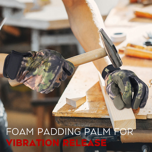 Guantes de Trabajo de Alta Calidad con Pantalla Táctil, Guantes de Cuero Sintético, Flexibles y Transpirables, Guantes de Seguridad de la Mejor Calidad - Product Image 4