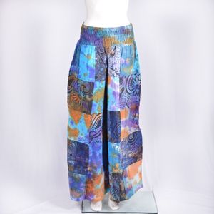 Pantalón multicolor de fantasía bohemio para mujer CRTR 305 - Product Image 3