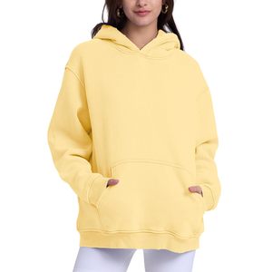 Sweats à capuche unis épais en coton et polyester de haute qualité, logo personnalisé unisexe, grande taille, modèles personnalisés pour hommes - Product Image 2