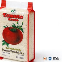 Sacs tissés en PP durables et écologiques avec impression flexo pour l'emballage de céréales, de riz, de farine et d'aliments pour animaux