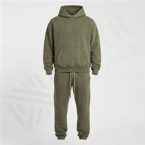 Conjunto Deportivo Unisex de Felpa Francesa, Conjunto de Jogger para Hombre, Ropa Deportiva Urbana, Chándal Personalizado, Color Personalizado, Ropa Deportiva para Fitness - Product Image 1