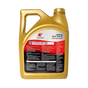 Huile moteur entièrement synthétique Idemitsu 5W-30 avec additifs, certifiée ACEA, lubrifiant automobile - Product Image 1